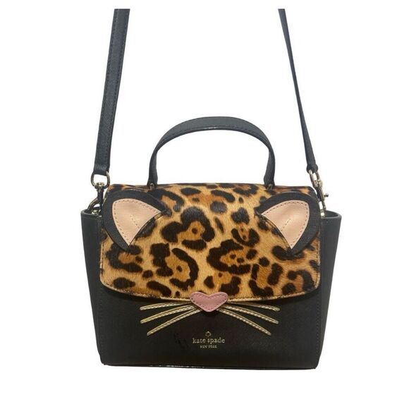 Kate Spade Run Wild Leopard Crossbody - Picture 4 of 14